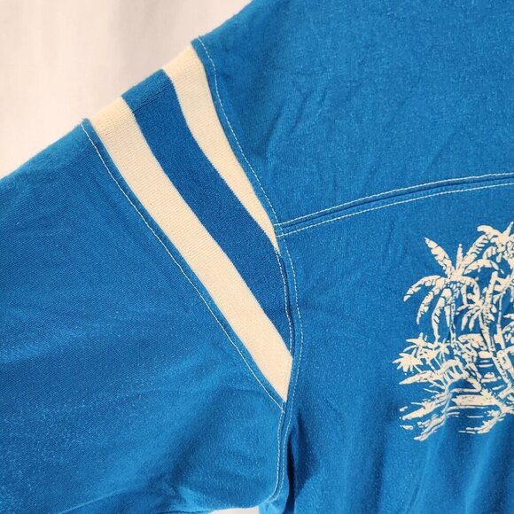 Quicksilver Boardriders Club T-Shirt Mens Size Small Kuala Lumpur Vtg 90s Blue - Picture 4 of 8